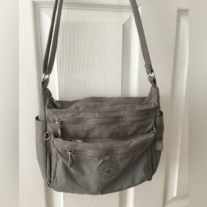 Gray BagWise Crossbody Bag